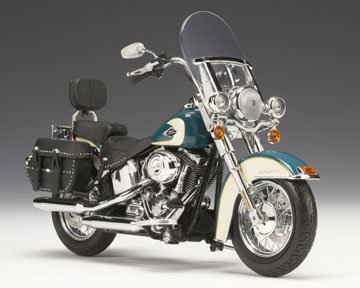 Amazon.co.jp: ダイキャスト完成品 1/12 2009 FLSTC ヘリテイジ